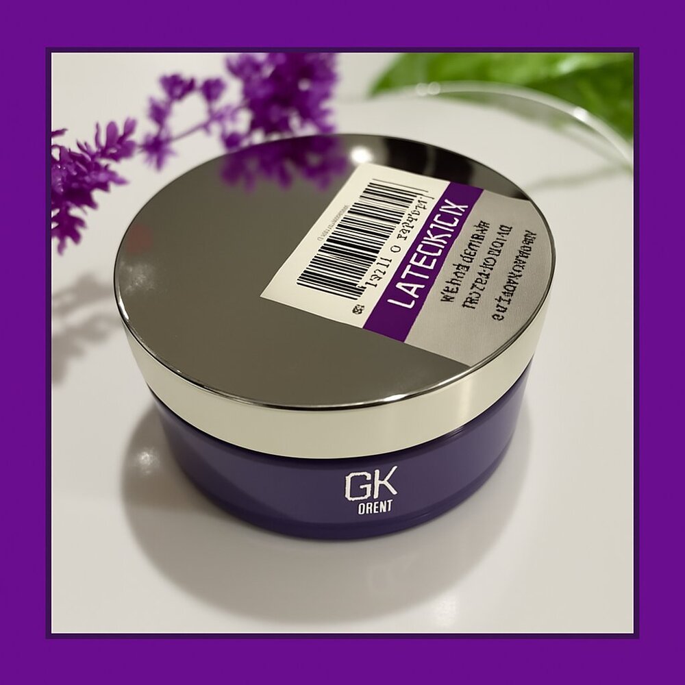 GK HAIR Keratin Lavender Masque Toning Color Pigments Coloring Mask NWT